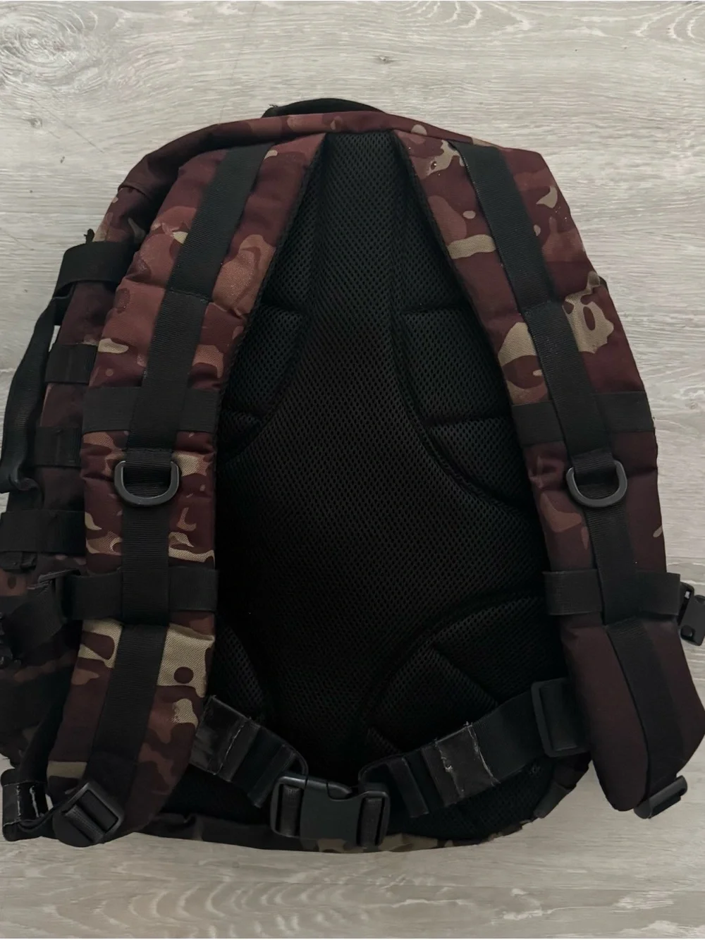 Highland Tactical Camouflage Backpack - Dark Camo